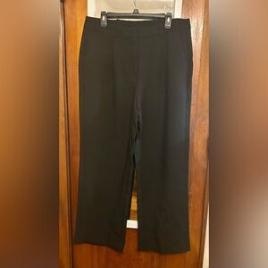 NWOT Okd Navy black Taylor Wide Leg Trousers sz L